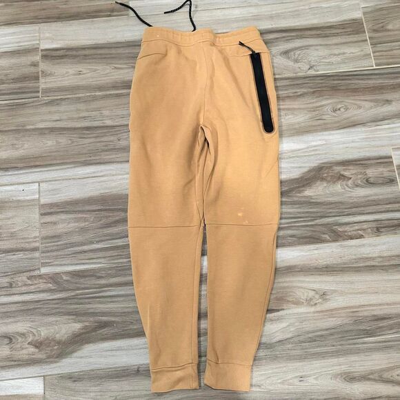 Tan Nike Tech fleece hoodie and pants sweatsuit - Picture 7 of 7
